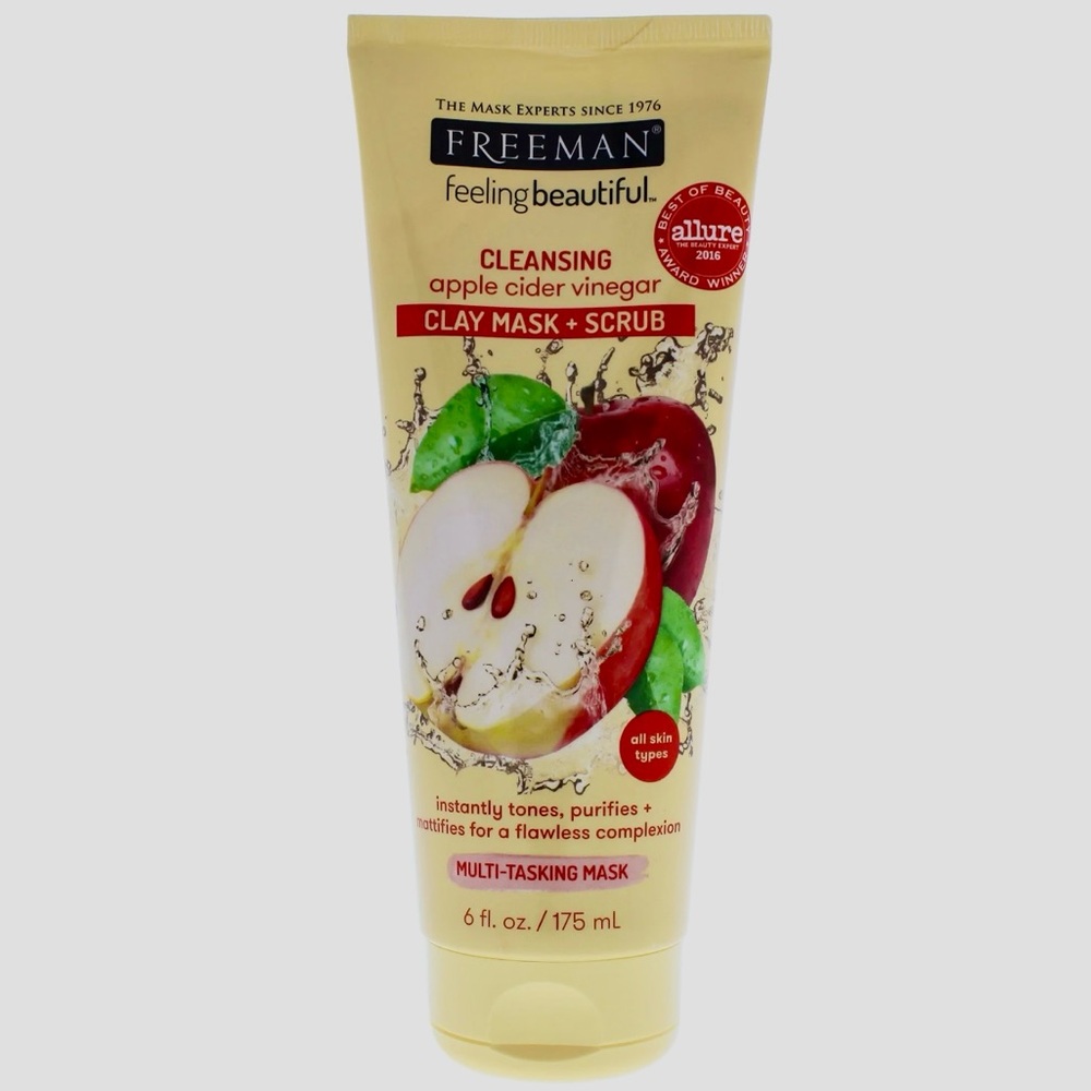 4-in-1 Foaming Clay, Apple Cider Vinegar 6 oz All Skin Types